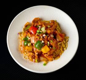 chili chicken noodle